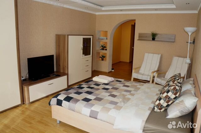 

1-к. квартира, 48 м², 2 кровати