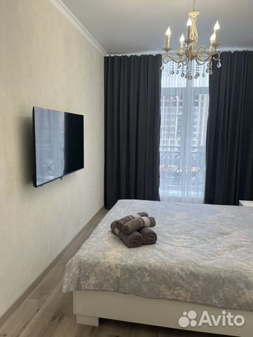 

1-к. квартира, 41 м², 2 кровати