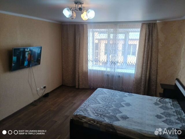 

1-к. квартира, 44 м², 2 кровати
