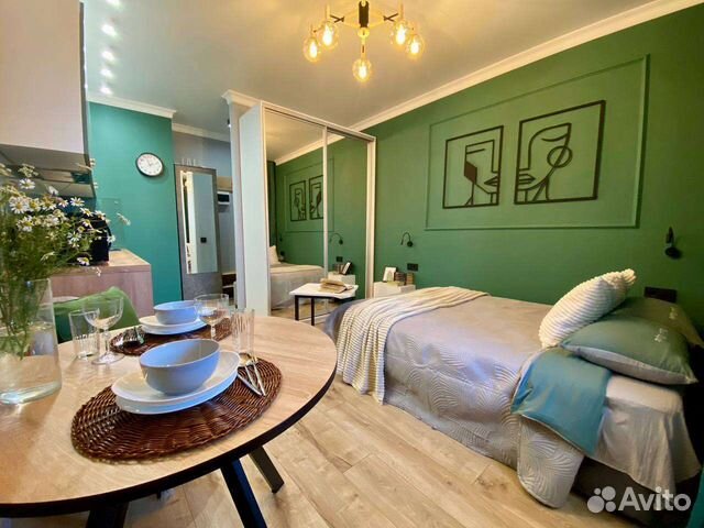 

Квартира-студия, 21,5 м², 1 кровать