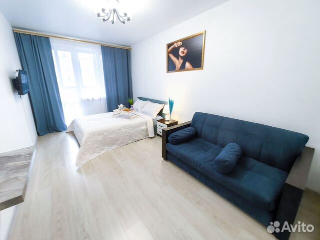 

Квартира-студия, 30 м², 2 кровати