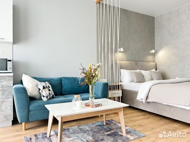 

Квартира-студия, 33 м², 1 кровать