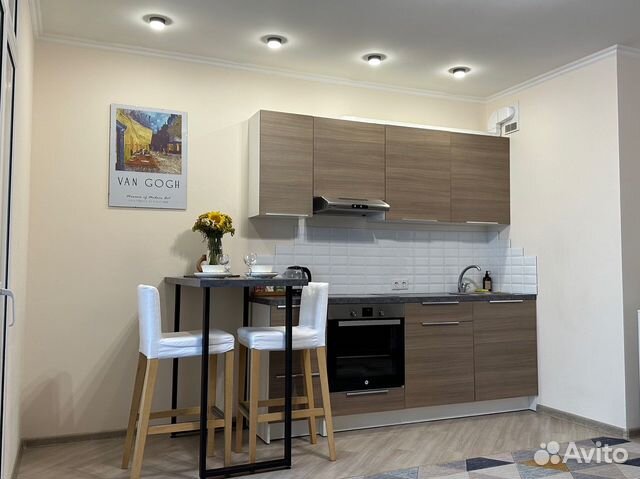 

Квартира-студия, 35 м², 2 кровати