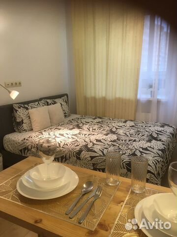 

Квартира-студия, 18 м², 1 кровать