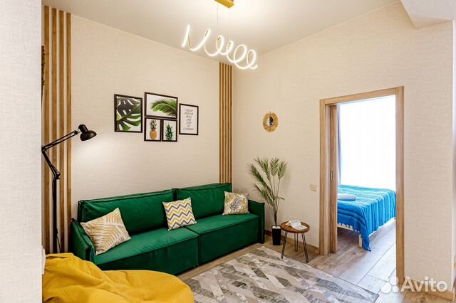 

2-к. квартира, 44 м², 2 кровати
