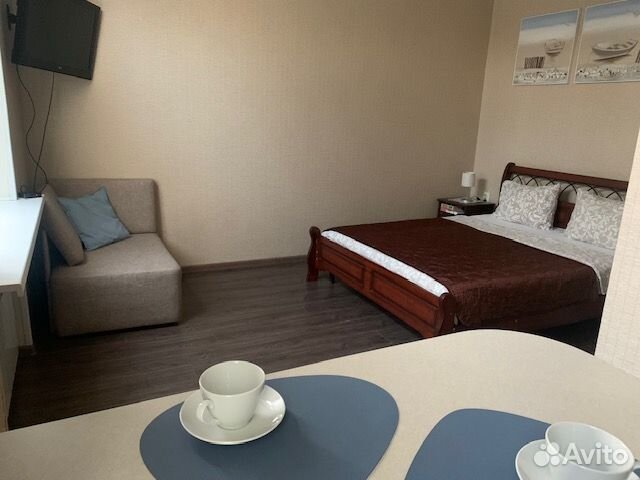 

Квартира-студия, 25 м², 2 кровати
