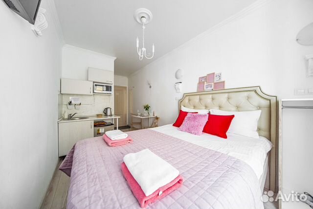 

Квартира-студия, 14 м², 2 кровати