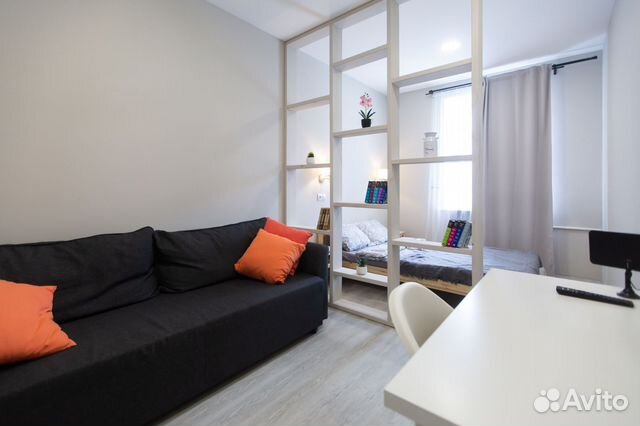 

1-к. квартира, 34 м², 2 кровати