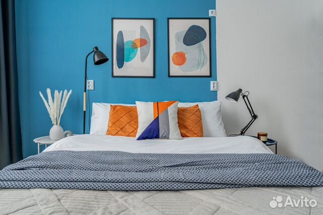 

Квартира-студия, 28 м², 2 кровати