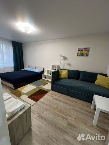 

1-к. квартира, 40 м², 2 кровати