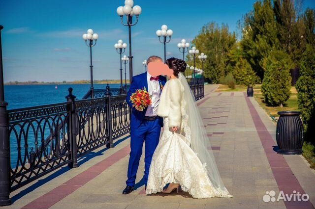 Шикарное свадебное платье