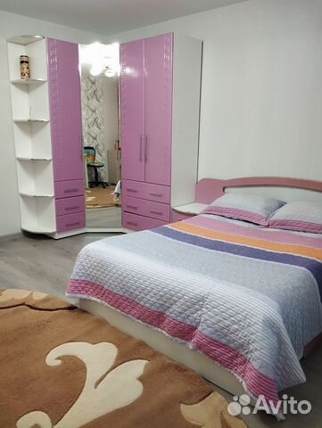 

1-к. квартира, 43 м², 2 кровати