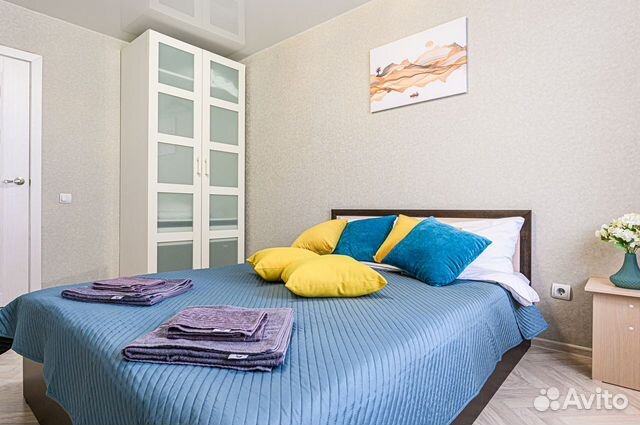

1-к. квартира, 51 м², 2 кровати