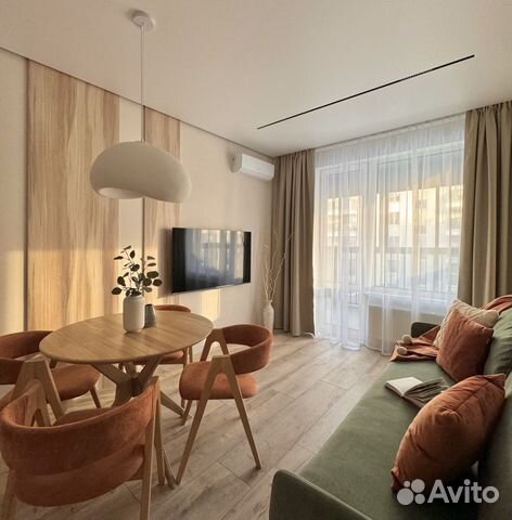 

Квартира-студия, 33,4 м², 2 кровати