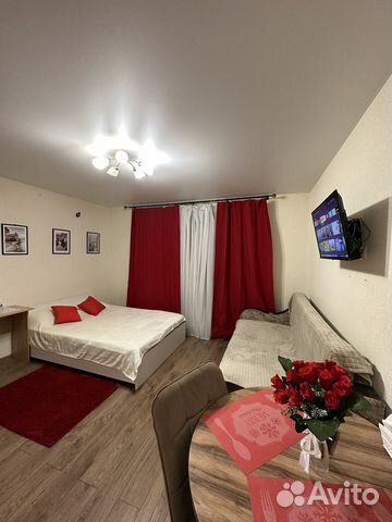 

Квартира-студия, 27 м², 2 кровати