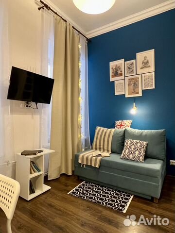 

Квартира-студия, 18 м², 2 кровати