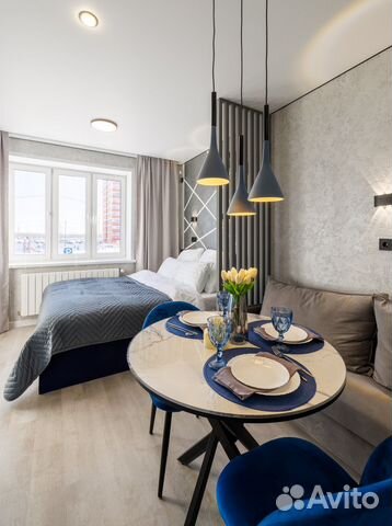 

Квартира-студия, 20 м², 2 кровати