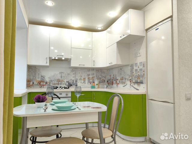 

2-к. квартира, 45 м², 2 кровати