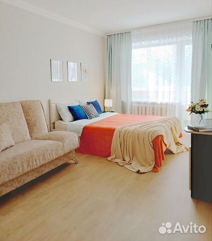 

1-к. квартира, 32 м², 2 кровати