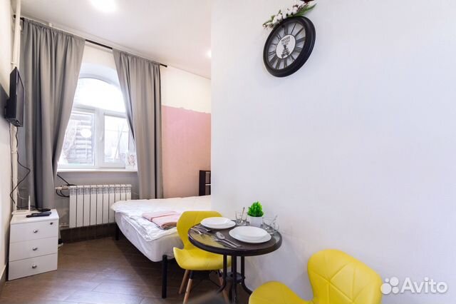 

Квартира-студия, 17 м², 1 кровать