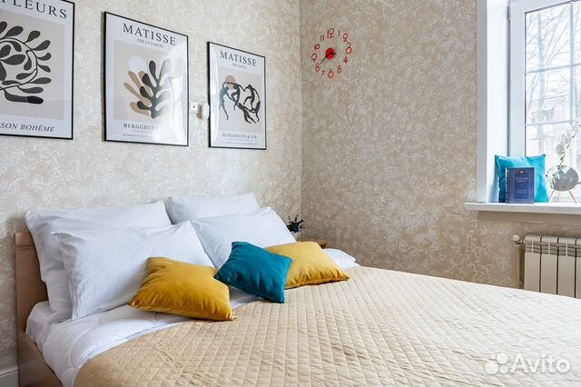 

Квартира-студия, 29 м², 2 кровати
