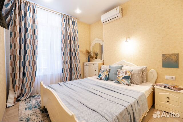 

1-к. квартира, 45 м², 3 кровати