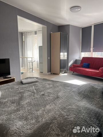 

Квартира-студия, 41 м², 2 кровати