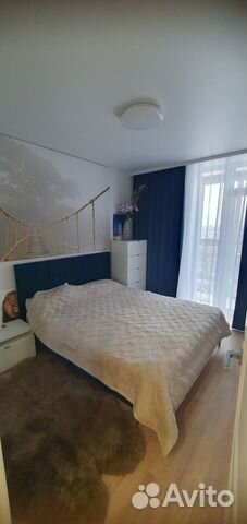 

1-к. квартира, 44 м², 2 кровати