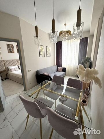 

1-к. квартира, 40 м², 2 кровати