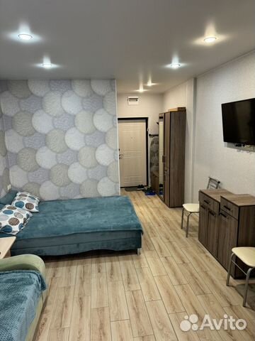 

Квартира-студия, 32 м², 2 кровати