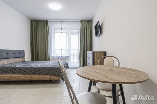 

Квартира-студия, 32 м², 1 кровать