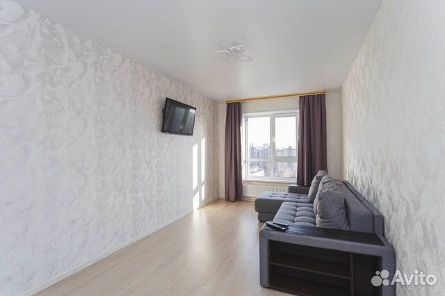

1-к. квартира, 38 м², 2 кровати