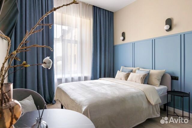 

Квартира-студия в апарт-отеле, 16 м², 2 кровати