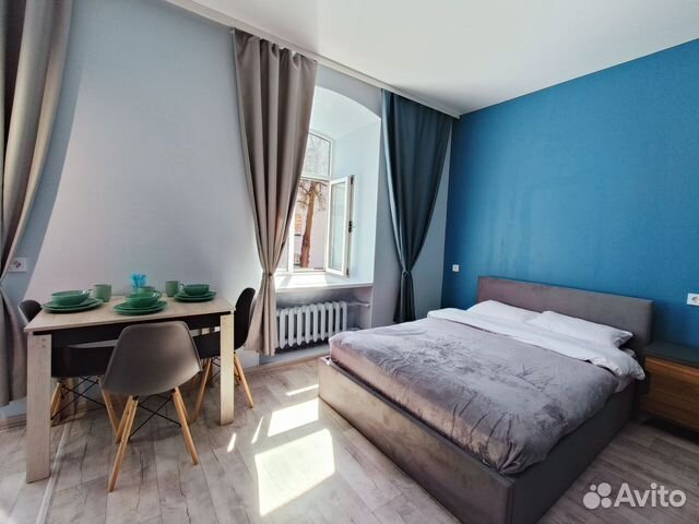 

Квартира-студия, 25 м², 2 кровати