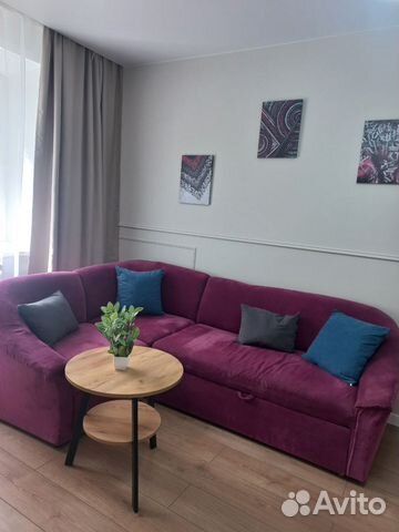 

1-к. квартира, 40 м², 2 кровати