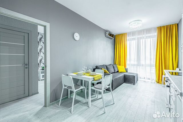 

1-к. квартира, 40 м², 2 кровати