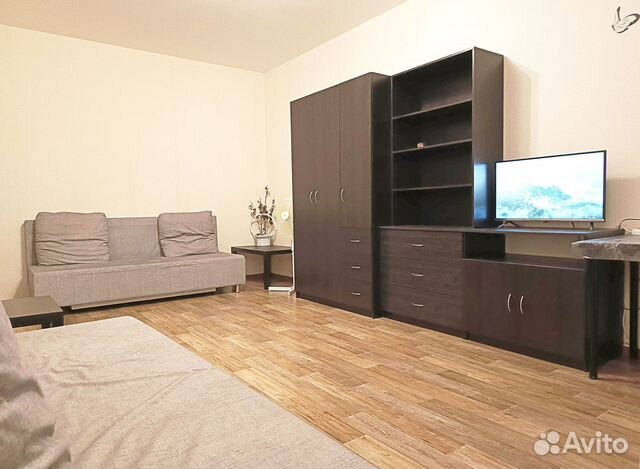 

1-к. квартира, 45 м², 2 кровати