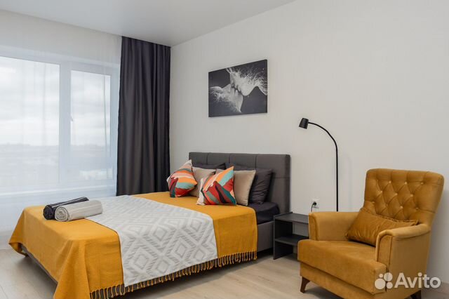 

1-к. квартира, 50 м², 3 кровати