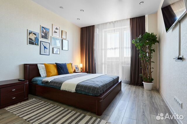 

1-к. квартира, 46 м², 2 кровати
