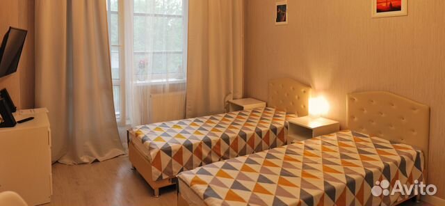 

Квартира-студия, 27 м², 2 кровати