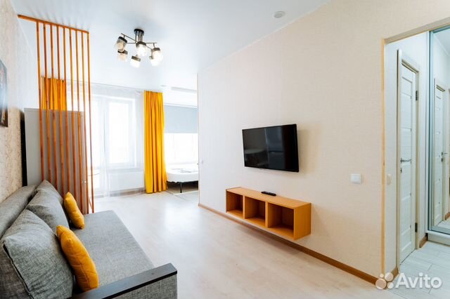 

Квартира-студия, 35 м², 2 кровати
