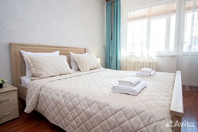 

1-к. квартира, 46 м², 2 кровати