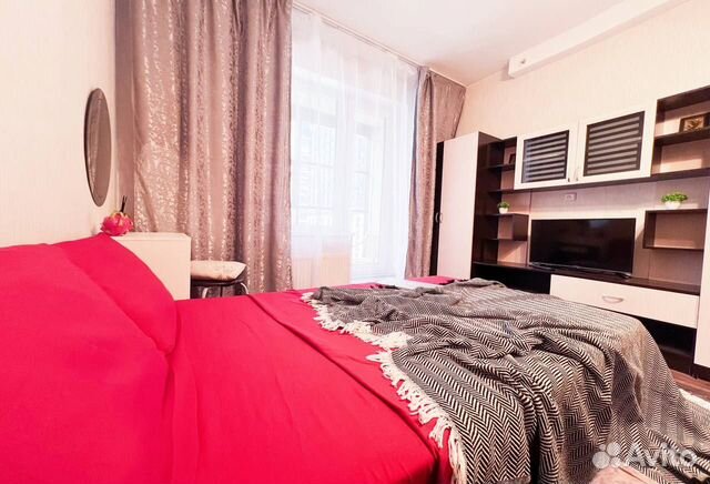 

Квартира-студия, 28 м², 2 кровати
