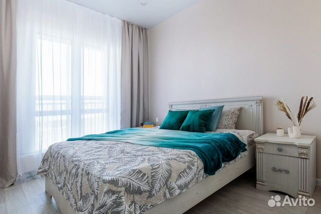 

1-к. квартира, 42 м², 2 кровати