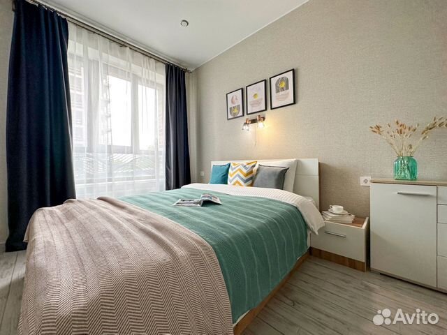 

2-к. квартира, 45 м², 2 кровати