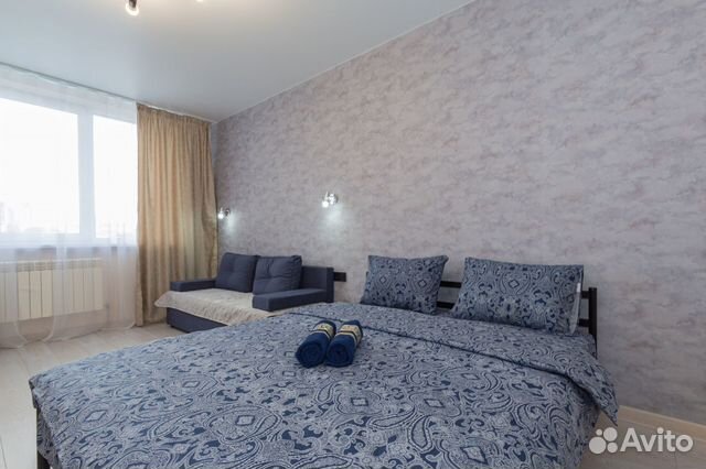 

1-к. квартира, 40 м², 2 кровати