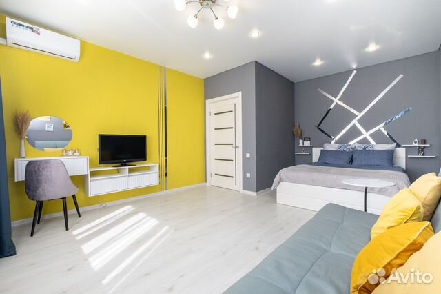 

1-к. квартира, 37 м², 2 кровати