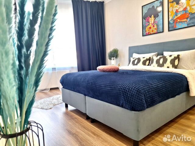 

1-к. квартира, 50 м², 3 кровати