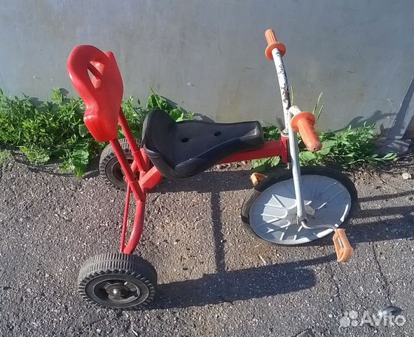 Велосипед трехколёсный Малыш, СССР