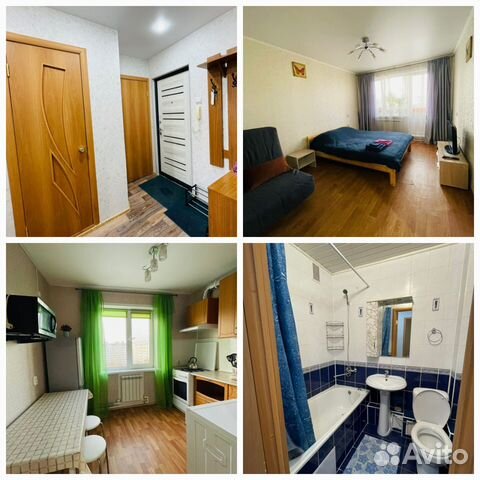 

1-к. квартира, 33 м², 2 кровати